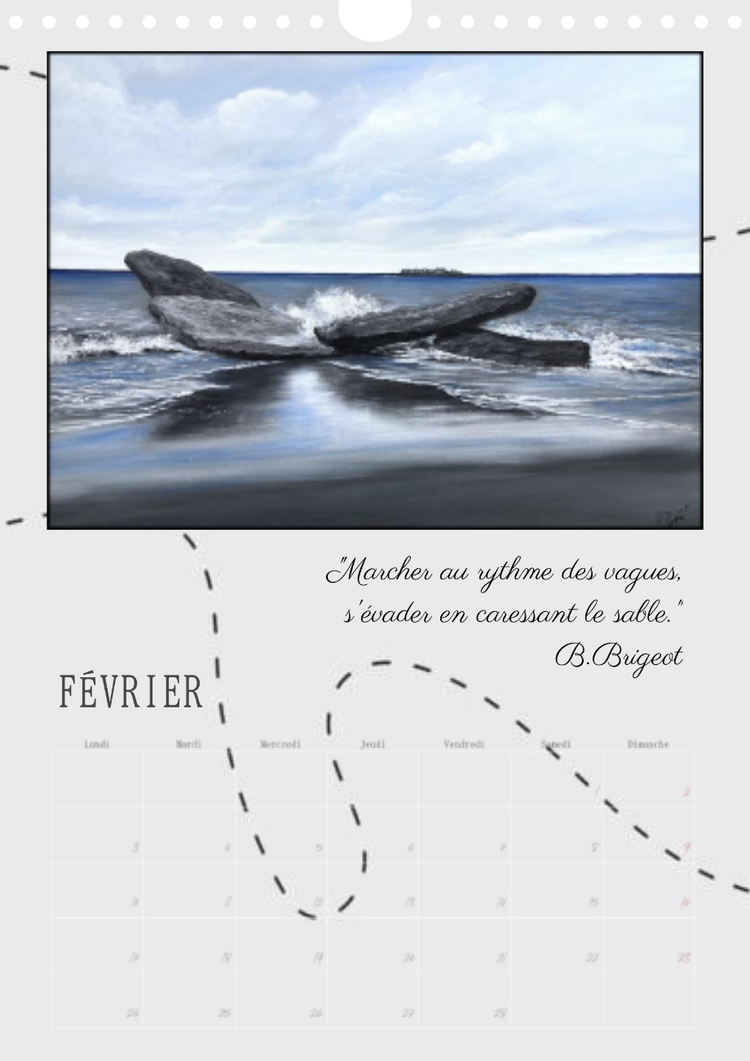 Calendriers 2025 Artbeige A4