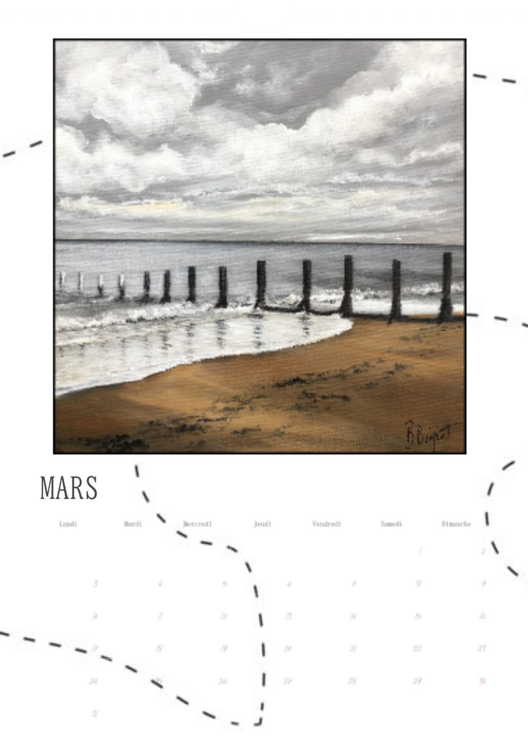 Calendriers 2025 Artbeige A4