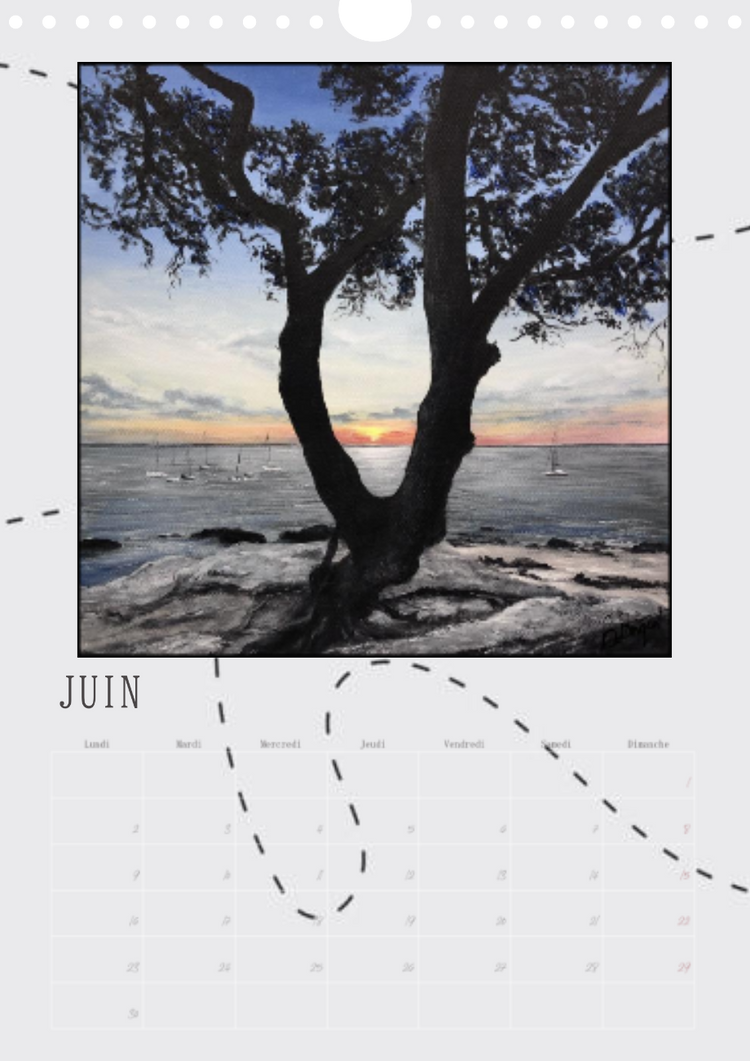 Calendriers 2025 Artbeige A4