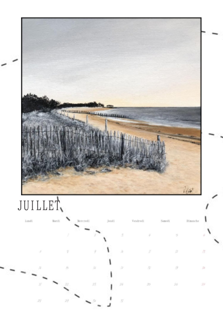 Calendriers 2025 Artbeige A4