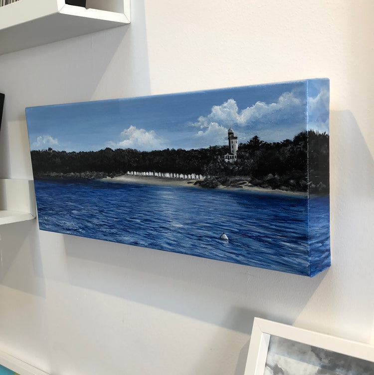 Longe l'anse rouge Œuvre Originale