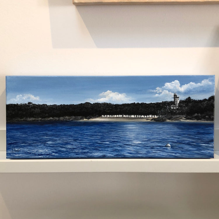 Longe l'anse rouge Œuvre Originale