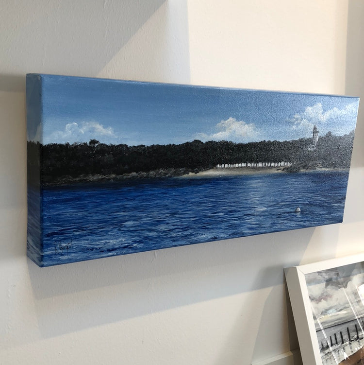 Longe l'anse rouge Œuvre Originale