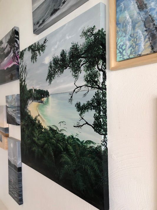 Paradis rouge Œuvre Originale