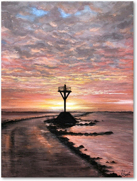 L'aube du gua sur Papier d'Art en édition limitée