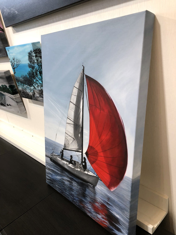 La Voile Rouge Œuvre Originale