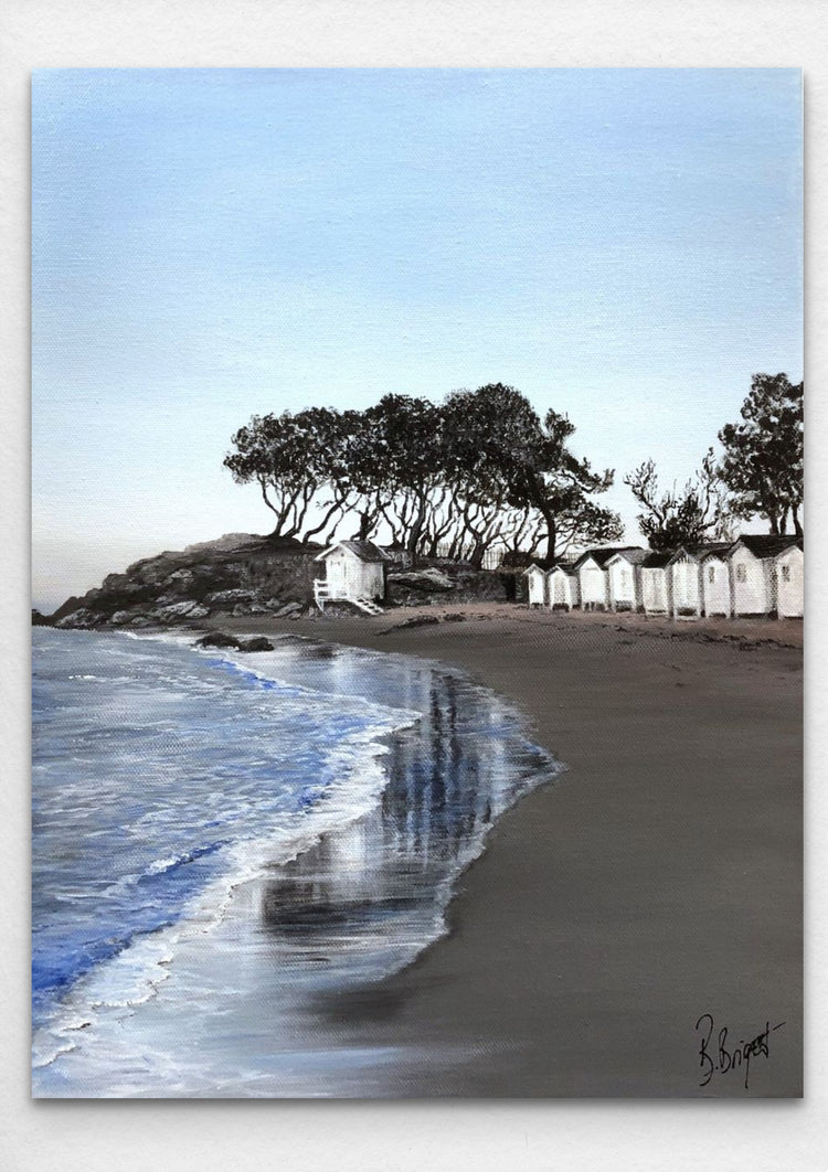 Reflets d'hiver sur Papier d'Art en édition limitée