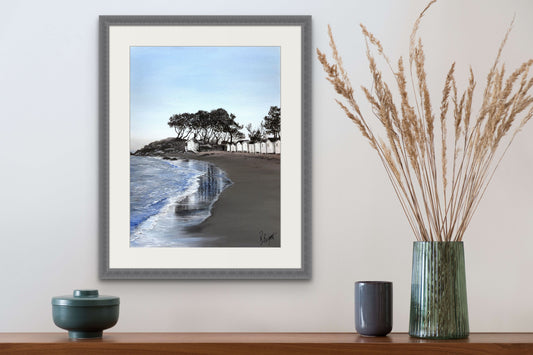 Reflets d'hiver sur Papier d'Art en édition limitée