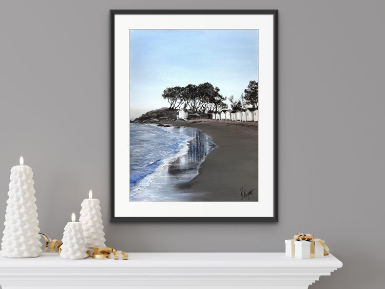 Reflets d'hiver sur Papier d'Art en édition limitée