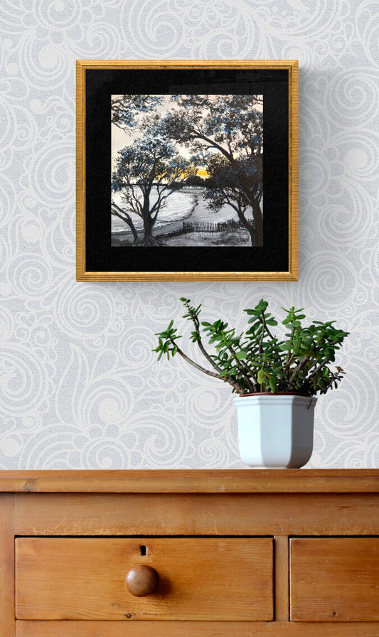 Soleil des Sableaux Impression sur Papier d'Art en édition limitée