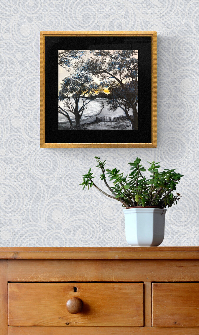 Soleil des Sableaux Impression sur Papier d'Art en édition limitée