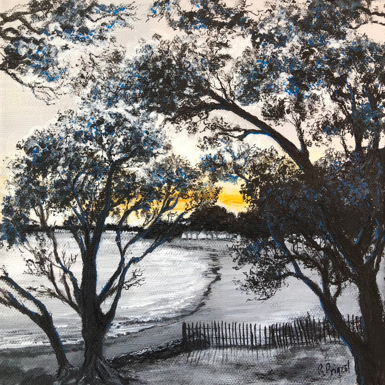 Soleil des Sableaux Œuvre Originale