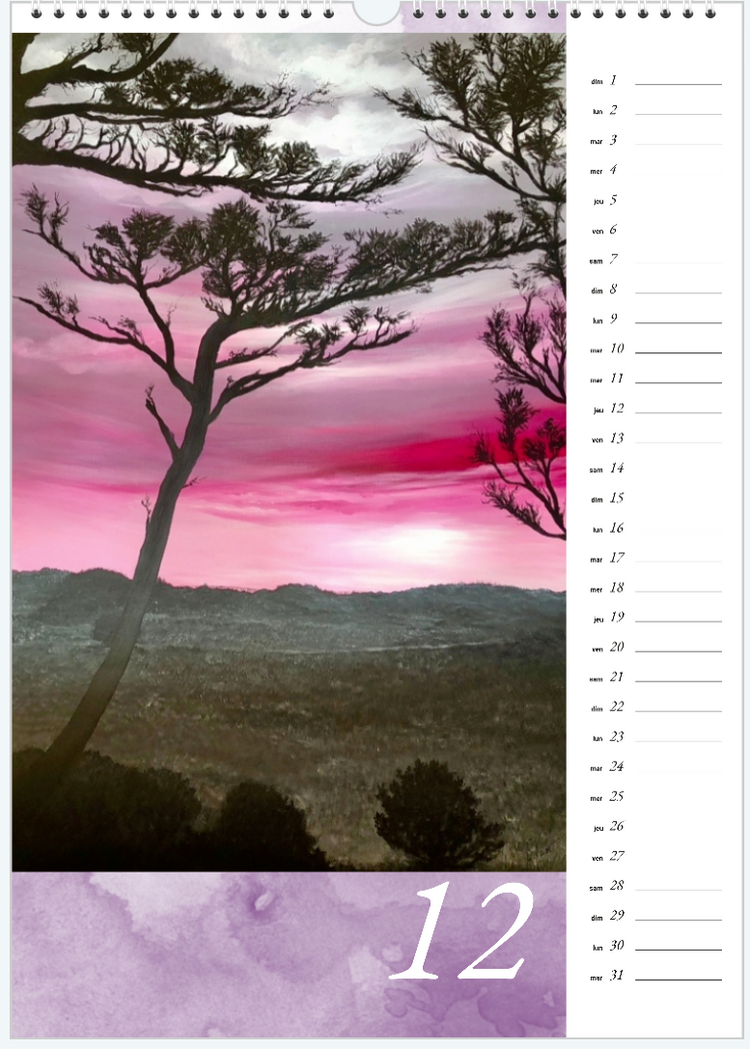 Calendriers 2024 Artbeige A3