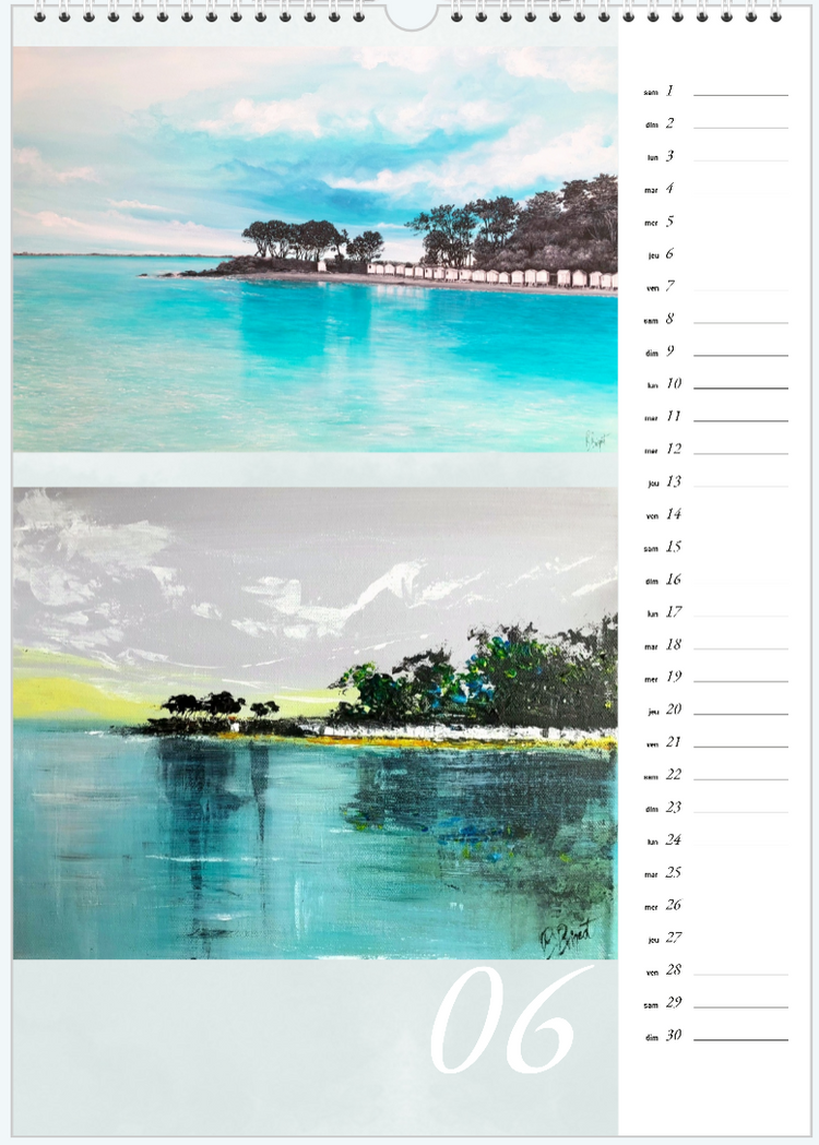 Calendriers 2024 Artbeige A3