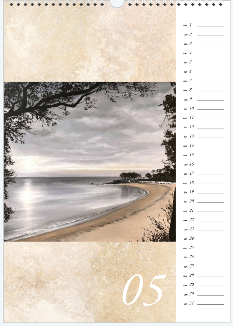 Calendriers 2024 Artbeige A4