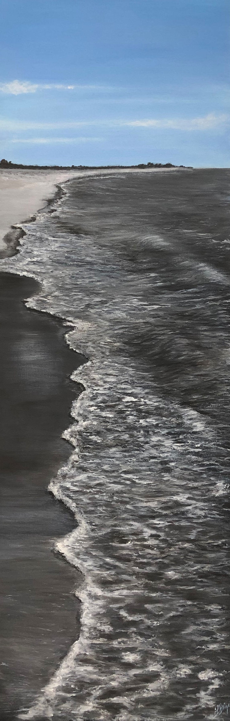 Au bord de l'eau Œuvre Originale