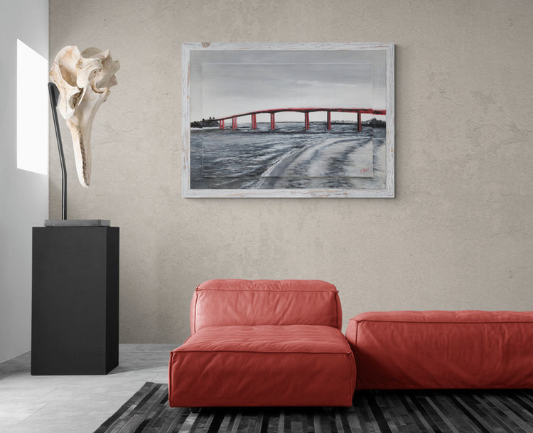 Focus sur le Pont Impression sur Papier d'Art en édition limitée