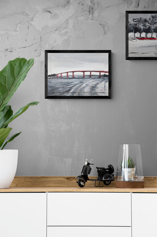 Focus sur le Pont Impression sur Papier d'Art en édition limitée