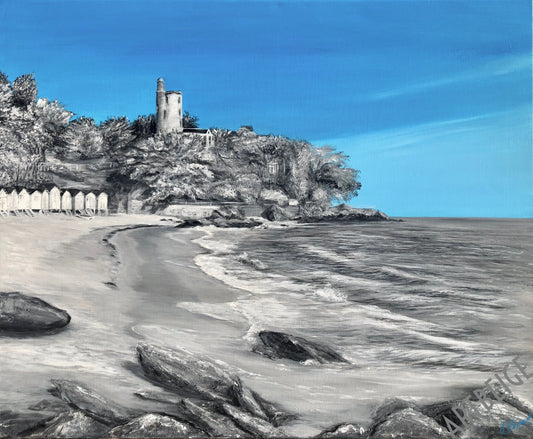 Collection NO autrement...L'anse Rouge Artbeige by Bénédicte Eigelthinger Brigeot, Artiste peintre à Noirmoutier en Vendée