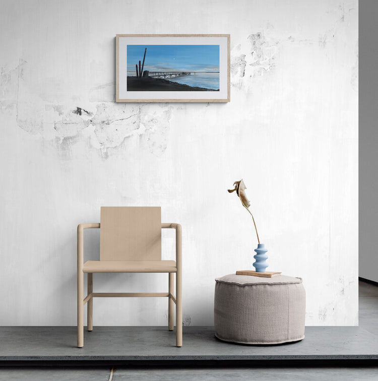 L'Estacade de la Fosse Impression sur Papier d'Art en édition limitée