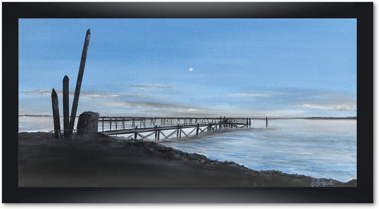 L'Estacade de la Fosse Impression sur Papier d'Art en édition limitée