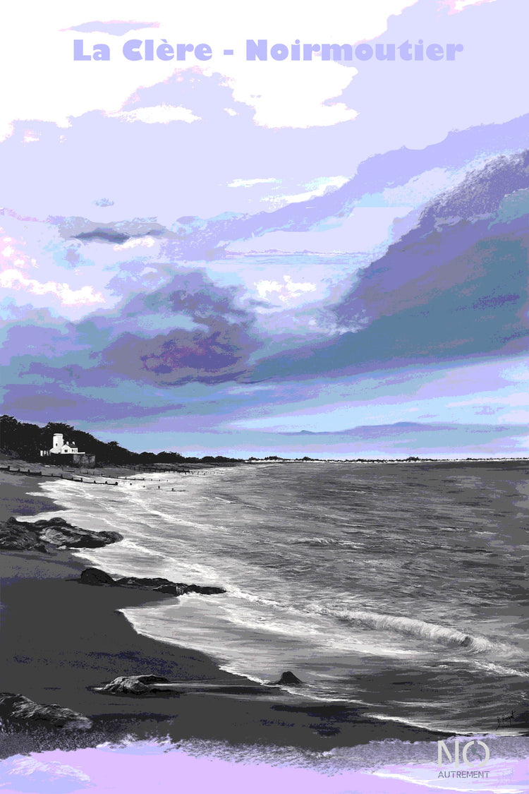 Affiche NO autrement - La Clère Noirmoutier