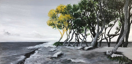 La pointe à l'arbre d'or Œuvre Originale