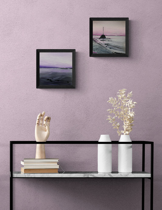 La traversée du Gois N°2 Impression sur Papier d'Art en édition limitée