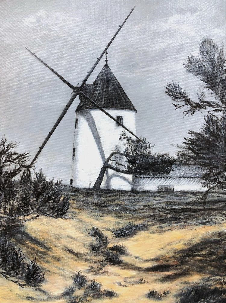 Le Moulin de la Bosse- Variation 2- Œuvre Originale