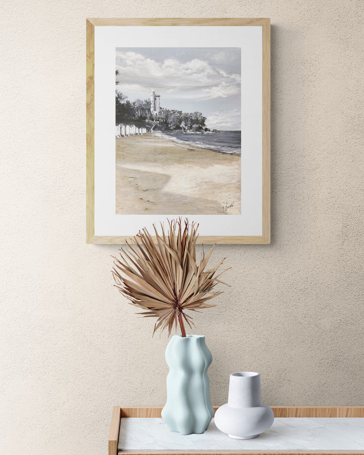 Le Phare de l'Anse rouge Impression sur Papier d'Art en édition limitée