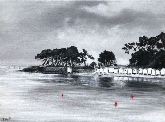 Les Cabines Blanches Œuvre Originale