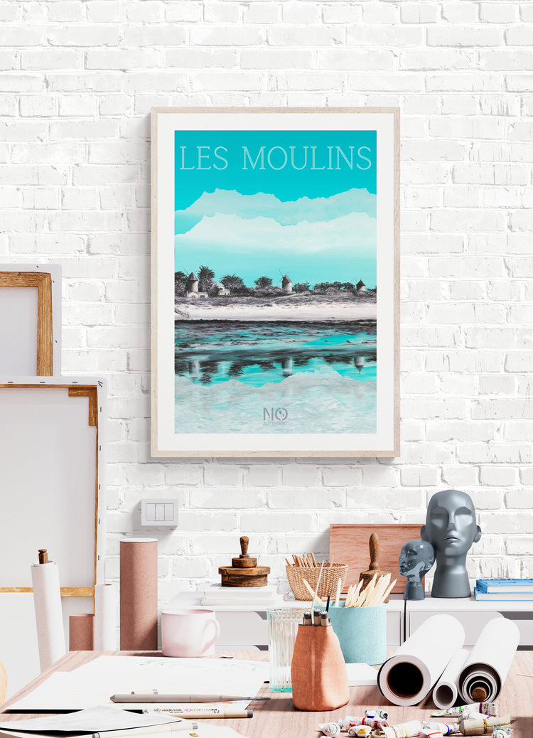 Affiche NO autrement - Les Moulins