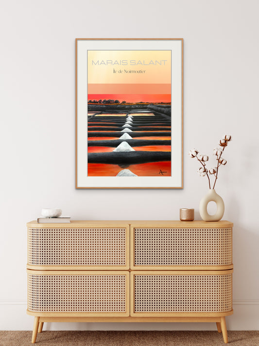 Affiche NO autrement - Marais salant