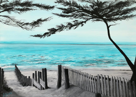 Plage de la Clère Œuvre Originale