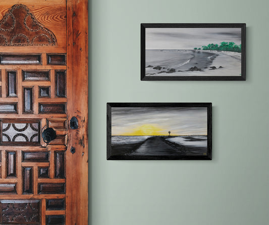 Plage des Dames Impression sur Papier d'Art en édition limitée