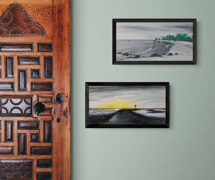 Plage des Dames Impression sur Papier d'Art en édition limitée