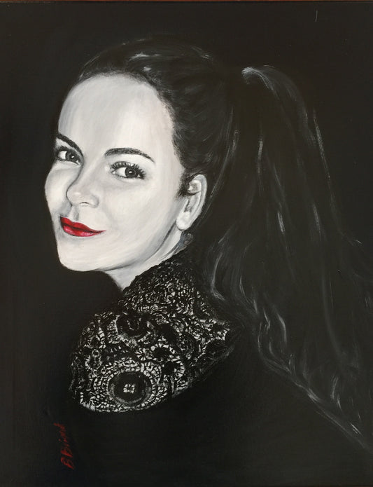 Un portrait en Noir et Blanc