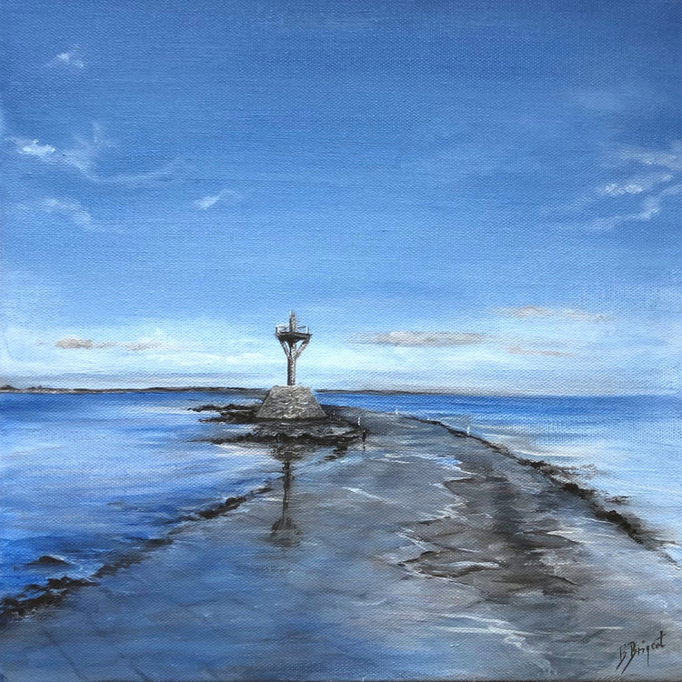 Refuge entre ciel et mer Œuvre Originale
