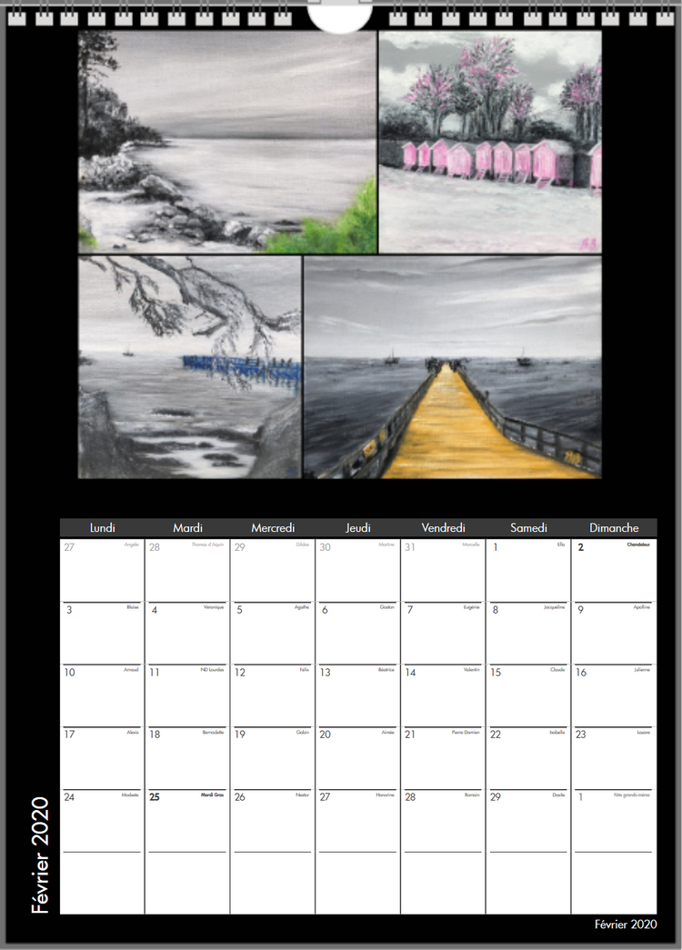 Calendriers 2020 Collection NO autrement...