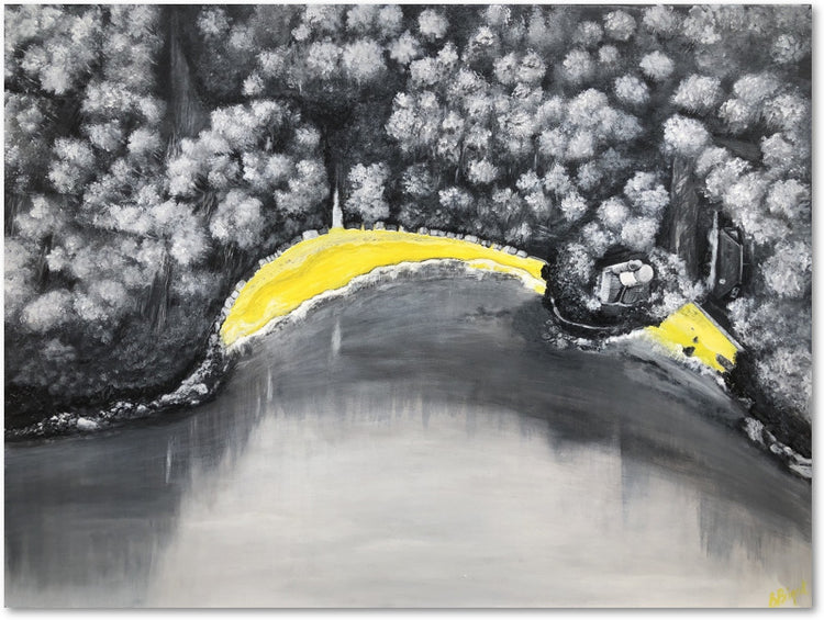 Survol du bois de la Chaize Impression sur Papier d'Art en édition limitée