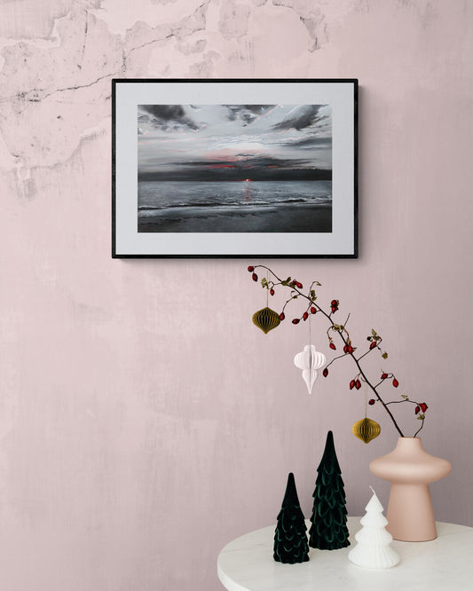 Un soir d'été à Noirmoutier Impression sur Papier d'Art en édition limitée