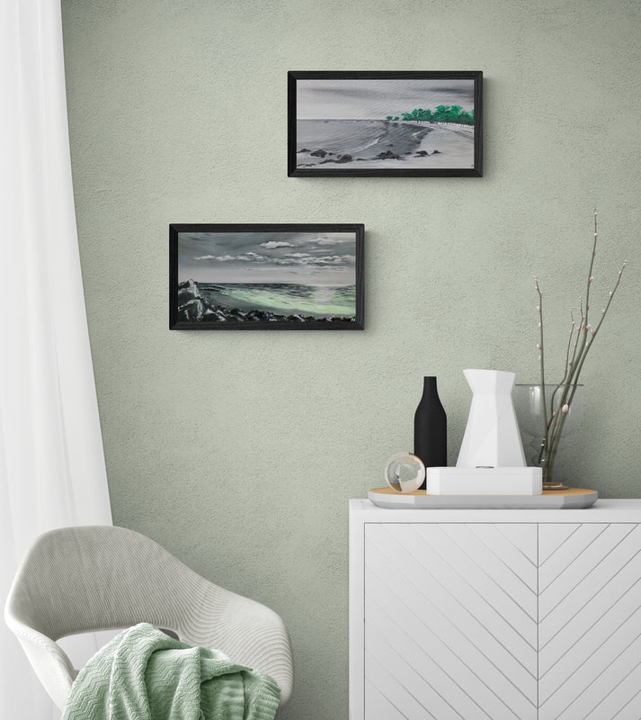 Plage des Dames Impression sur Papier d'Art en édition limitée