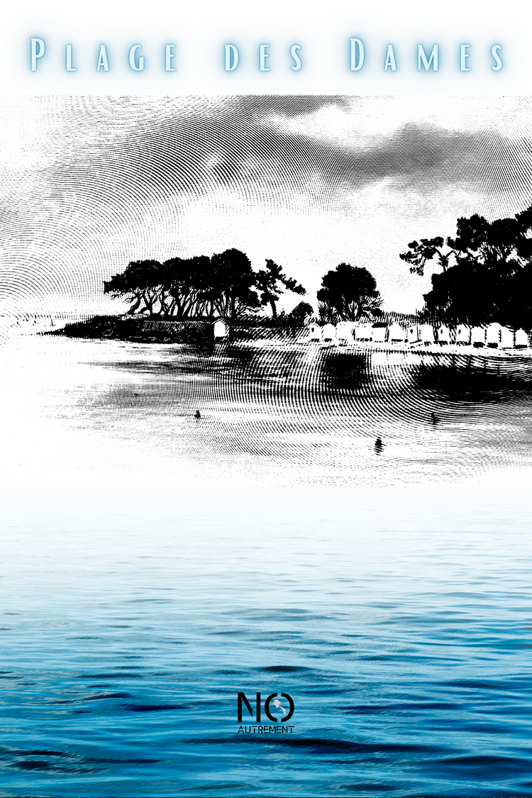 Affiche NO autrement - Plage des Dames