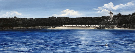 Longe l'anse rouge Œuvre Originale