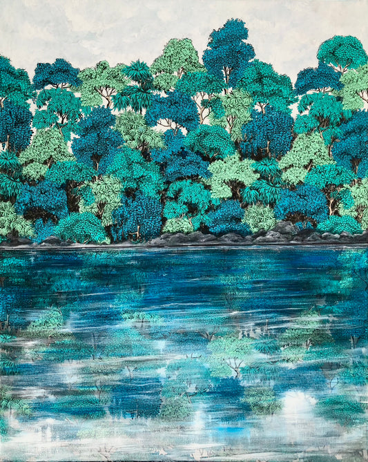 Forêt Enchantée Œuvre Originale