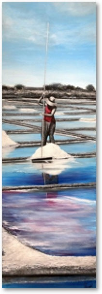 La Saunière Impression sur Papier d'Art en édition limitée