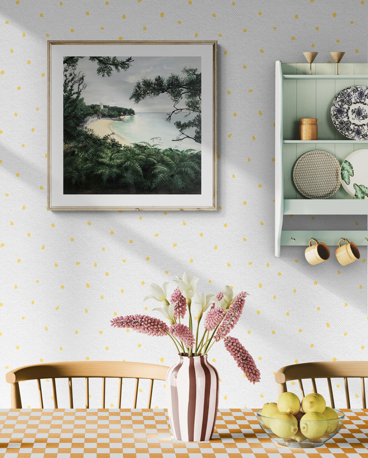 Paradis Rouge Impression sur Papier d'Art en édition limitée