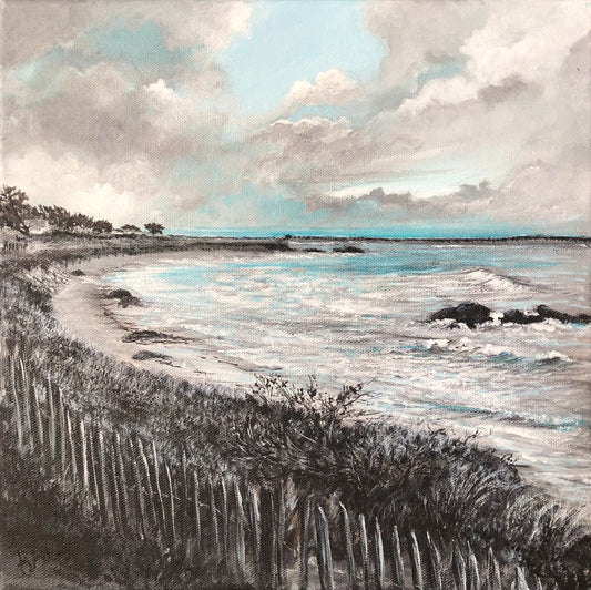 Plage des Lutins Impression sur papier d'Art en édition limitée