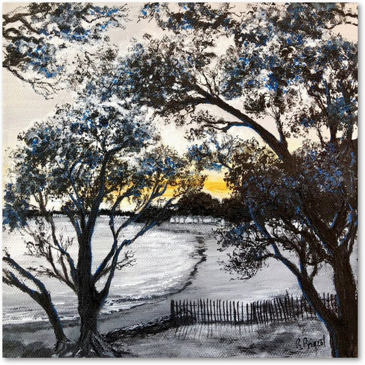 Soleil des Sableaux Impression sur Papier d'Art en édition limitée