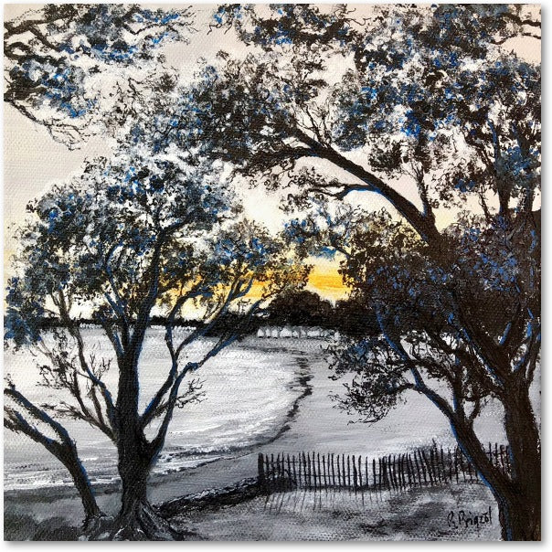 Soleil des Sableaux Impression sur Papier d'Art en édition limitée
